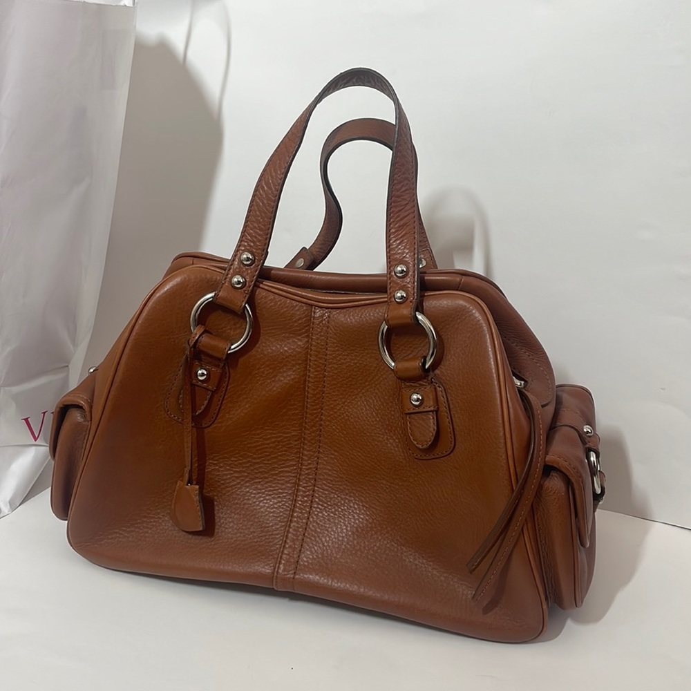 Banana Republic leather satchel